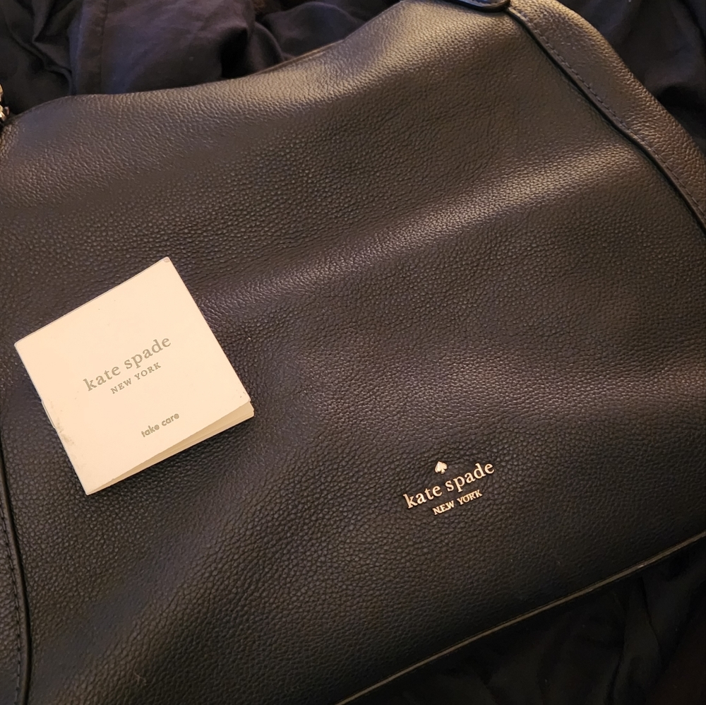 Kate Spade Large Navy Blue Jackson Double